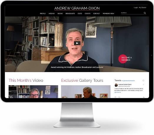 AGD home page view