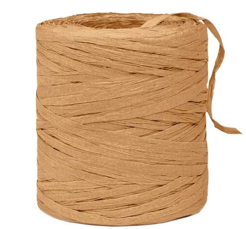 Geschenkbast "Raphia Paper" Natur, 5mm x 200m