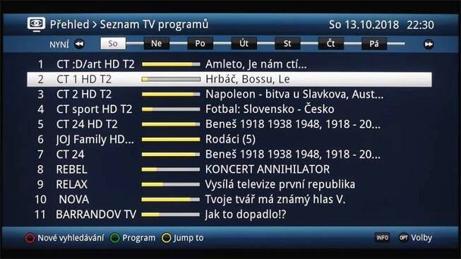 Technisat Digipal T2/C DVR: více než příjem stanic [test DVB-T2 set-top boxu] – AVmania.cz