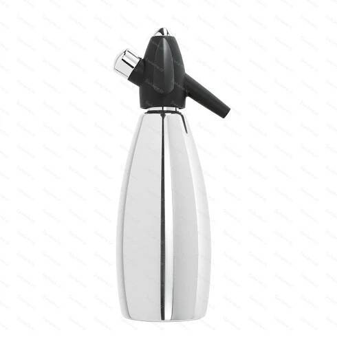 Sifonová láhev iSi SODA SIPHON INOX 0.75 l, nerezová