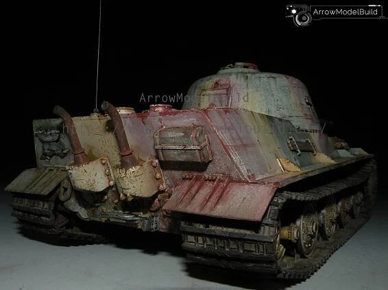 AeroModelBuild - Figure and Robot, Gundam, Military, Vehicle, Aero, Model Build. AeroModelBuild Panzer VII Lowe (In the