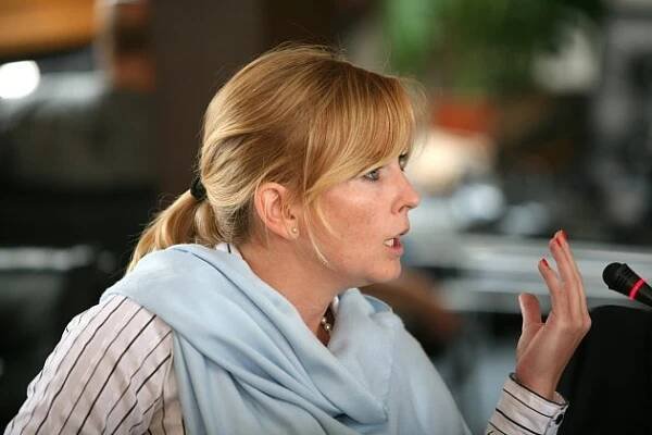 Moderátorka Dana Marklíková v roce 2008