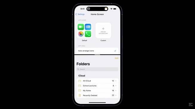 iOS 17 koncept - 5