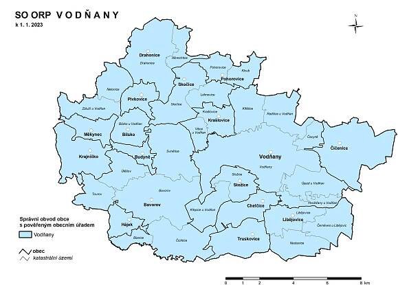 SO ORP Vodňany | Jihočeský kraj