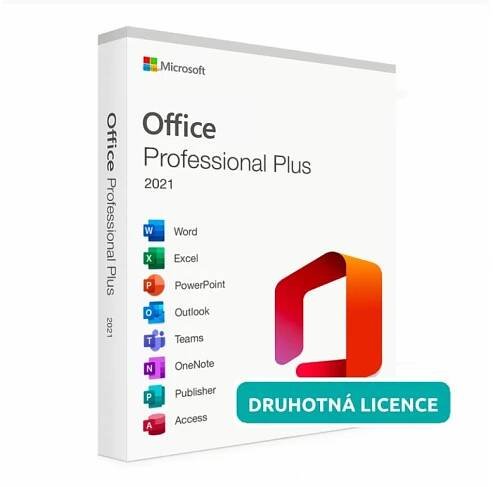 Microsoft Office 2021 Professional PLUS Druhotná elektronická licence