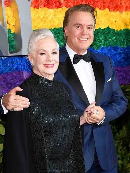 Shirley Jones and Shaun Cassidy attend the 73rd Annual Tony Awards