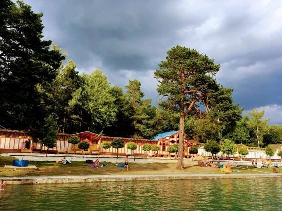 Sluneční lázně Dachova u Hořic červenec 2018