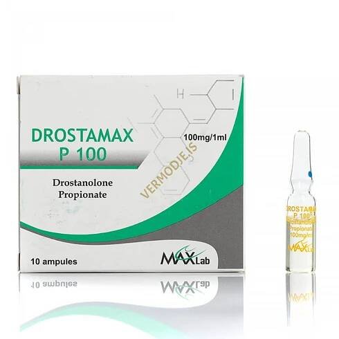 Drostamax P100 MAXLab (Drostanolone Propionate) - 10amps (100mg/ml)
