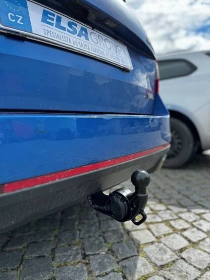 Tažné zařízení Škoda Octavia kombi 2013-2020 (III), sklopné, VAPOS — MLPARTS