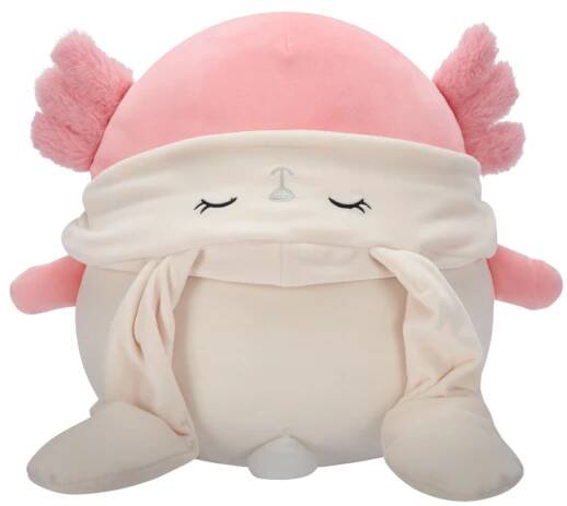 Plyšový mazlíček Squishmallows Axolotl v kostýmu králika - Archie, 30 cm | Bambule Království hraček