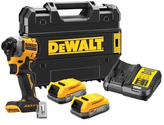 DEWALT DCF850E2T Utahovák rázový 18V 2x 1,7 Ah Li-Ion POWERSTACK