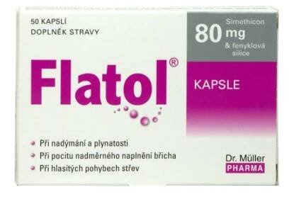 Dr. Müller Pharma Flatol 80 mg 50 cps. od 68 Kč
