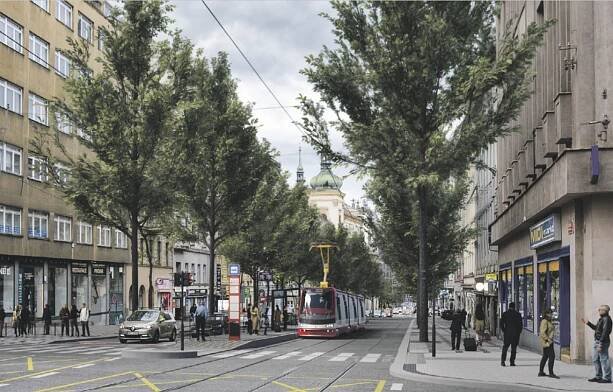 Nejdřív chceme další most přes Vltavu pro auta. Proč v Ječné ani v Žitné nebudou cyklopruhy - Zdopravy.cz
