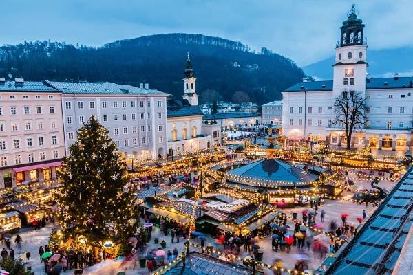 Advent in den Alpen