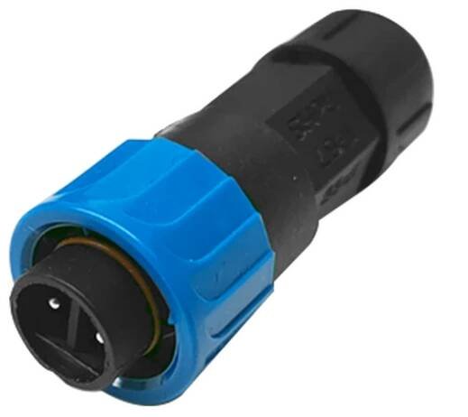 Connector IP67 Male 2 Pin Power