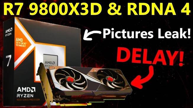 AMD R7 9800X3D Picture Leak
