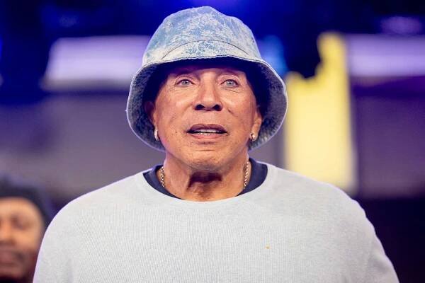 In this image released on June 3 Smokey Robinson visits the SiriusXM studios on March 26, 2024 in Los Angeles, California.
