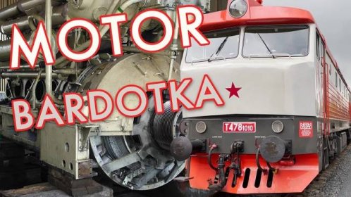 PROHLÍDKA MOTORU - Dieselelektrická Lokomotiva T478 1010 "Bardotka" - Train Lovers TL69