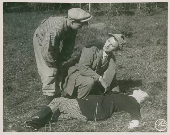Lennart Wallén, Edvin Adolphson, Margita Alfvén - Janssons frestelse - Z filmu