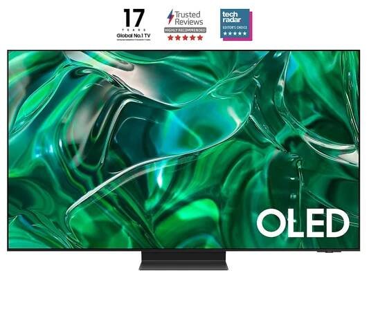 Samsung/QE55S95C/55"/4K UHD/Titánově černá