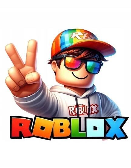 VÝTISK oplatek na dort Cukrová Hmota ROBLOX ESSA GRA GAME TIME + JMÉNO