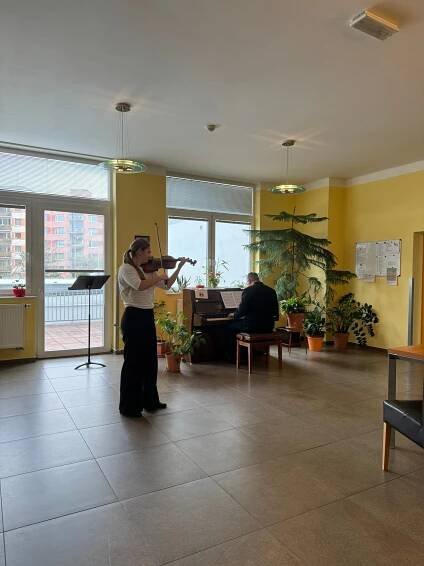 Vystoupení Konzervatoře Plzeň | Senior residence Terasy