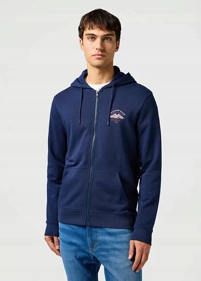 Wrangler GRAPHIC ZIP HOODIE XXL Pánská rozepínací mikina Velikost XXL
