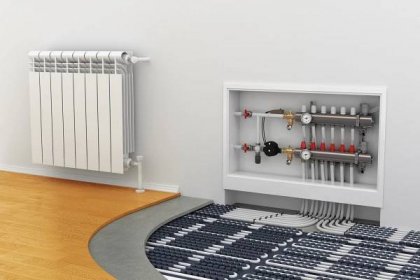 Podlahové vytápění je moderním způsobem topení v domech