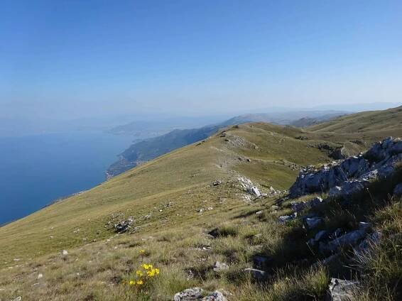 Galicica National Park over the ridge (24 km)
