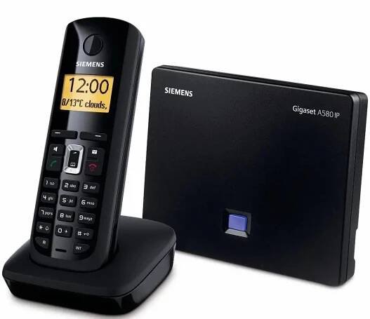 Klasický / VoIP telefon Siemens Gigaset A580 IP včetně brány - Mobily a chytrá elektronika