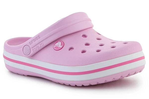 CROCS Crocband Clog K Ballerina Žabky Pink 207006-6GD