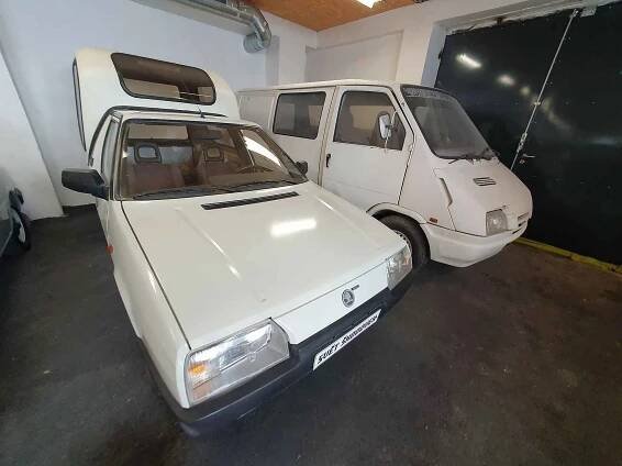 Automuzeum Svět Škodovek v Mrači.