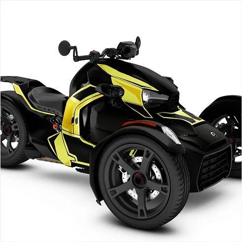 SIMPLE design stickers for Can-am RYKER (7) – Speed Stickers