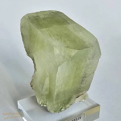 Zelený apofylit z Indie 66x33mm