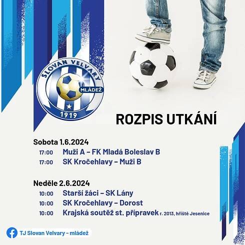 FC Slovan Velvary - Hraje se o víkendu