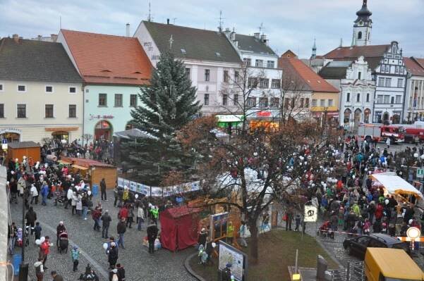 FOTOGALERIE A VIDEO: V Písku zahájili advent