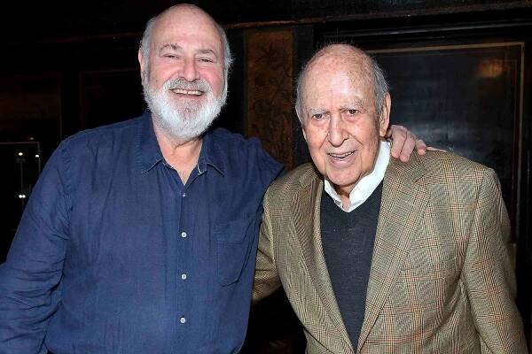 Rob Reiner and Carl Reiner