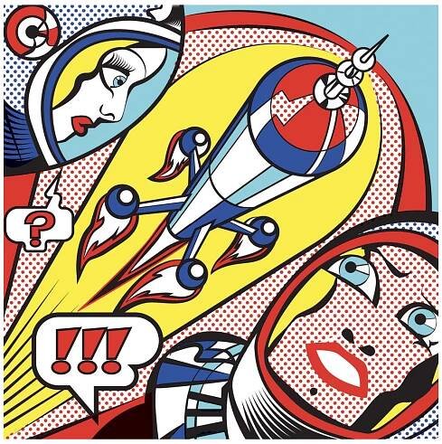 Kreativní hra - Roy Lichtenstein - Superhrdinové | Agátin svět