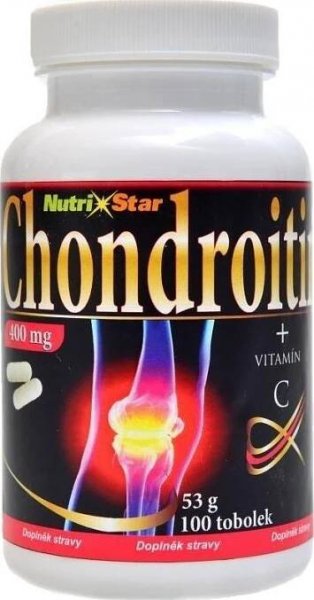 Nutristar Chondroitin 400 mg 100 cps. od 337 Kč