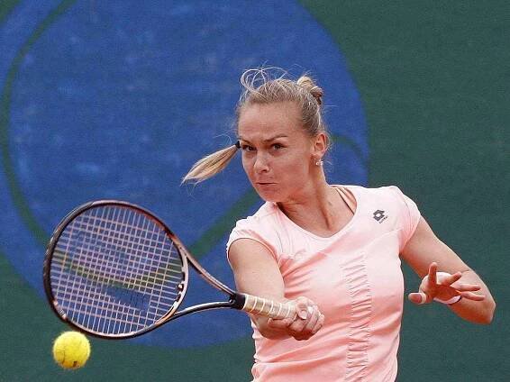 Magdaléna Rybáriková ve finále Sparta Prague Open.