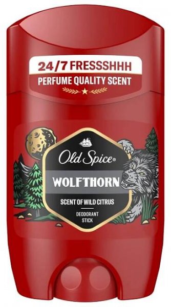 8700216162173 Old Spice deo tuhý Wolf Thorn 50ml