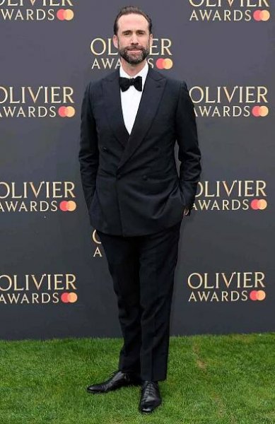 Joseph Fiennes attends The Olivier Awards 2024 at The Royal Albert Hall on April 14, 2024 in London, England. 