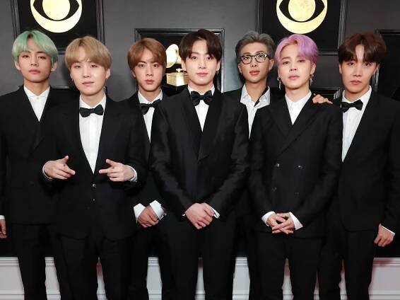 Outfits BTS Wore to the 2019 Grammy Awards Will Be on Display in the Grammy Museum