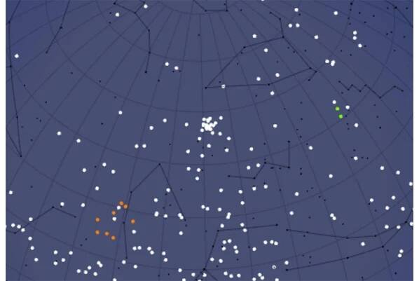 New Meteor Shower in the Constellation Cassiopeia
