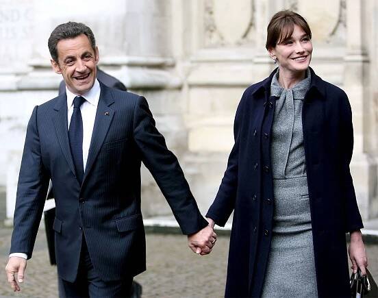 Nicolas Sarkozy and Carla Bruni