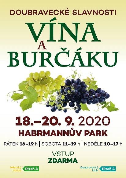 Doubravecké slavnosti vína a burčáku – 18. a 19. září 2020 – Plzeň - Food Festivaly