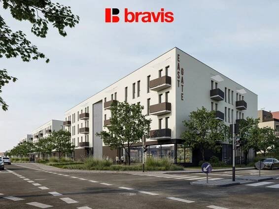 Pronájem obchodních prostor v projektu EAST GATE. Brno Slatina. Jednotka o 667 m2, obrázek č. 1