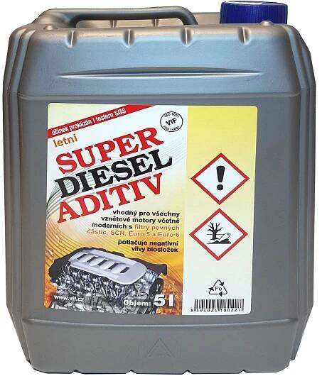Diesel aditiv VIF Super do nafty letní 5l VIF