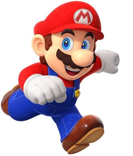 Super Mario fiberglass statues