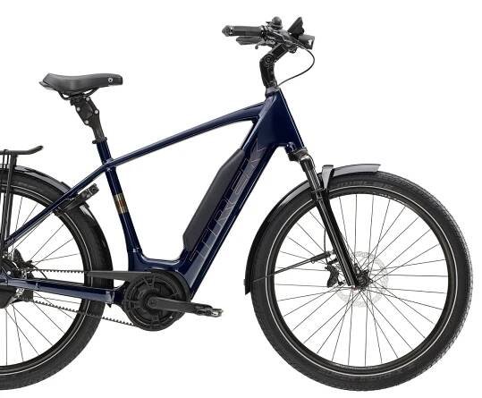 Elektrobicykel Trek District+ 5 Deep Dark Blue 400Wh 2025